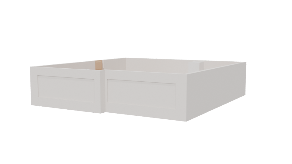 Stylish Minimalist Bedroom 3D Model - Professional 3D Model Render 6