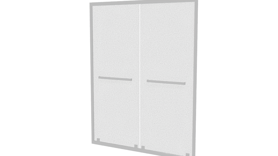 Stylish Sliding Door Model 3D - Professional 3D Model Render 12