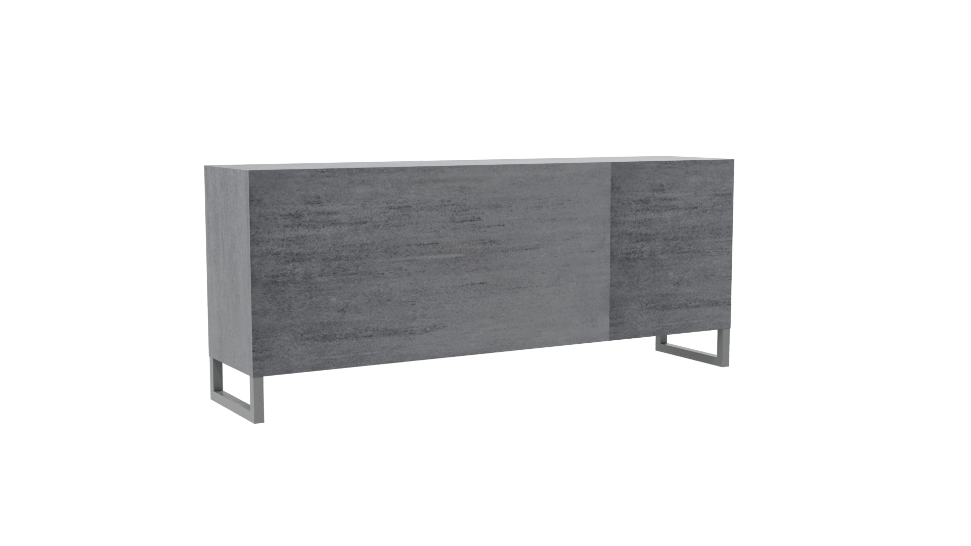 Minimalist Concrete Console Table 3D - Professional 3D Model Render 7
