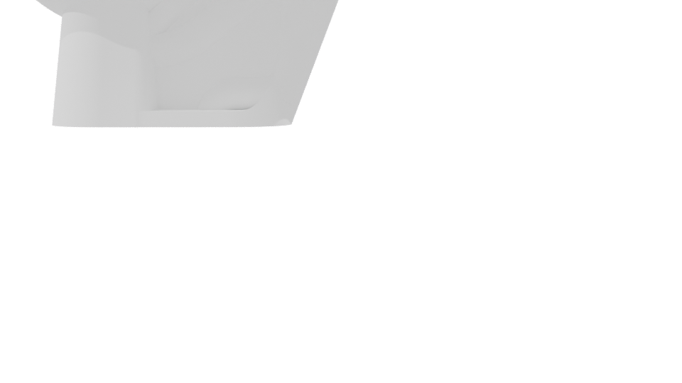 Minimalist Bathroom Toilet Model - Professional 3D Model Render 8