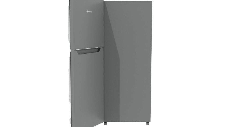 Stylish Double Door Refrigerator 3D - Professional 3D Model Render 2