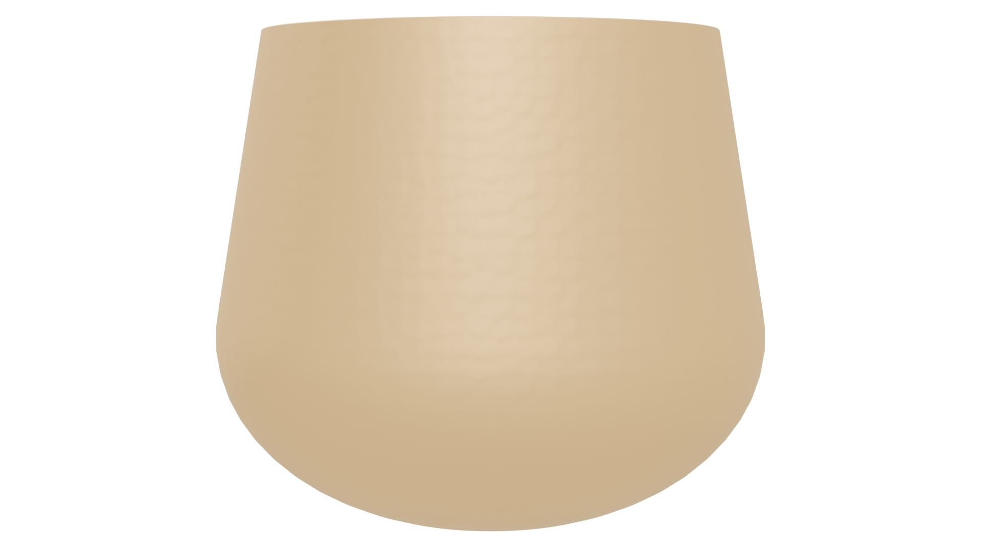 Stylish Metallic Planter 3D Model - Professional 3D Model Render 5