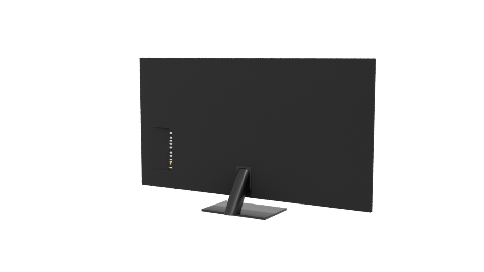 Sleek Modern TV Display 3D - Professional 3D Model Render 6