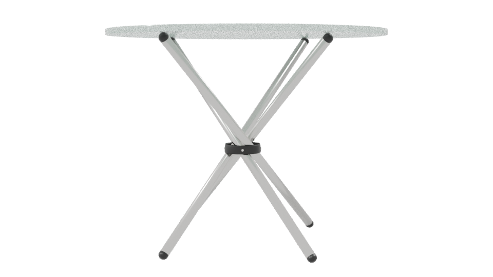 Stylish Glass Top Table 3D - Professional 3D Model Render 8