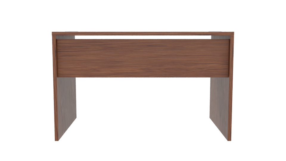 Stylish Wooden Office Table 3D - Professional 3D Model Render 5