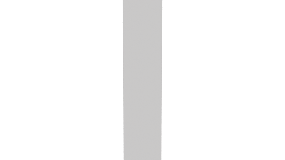 Modern Bathroom Side Cabinet 3D - Professional 3D Model Render 2