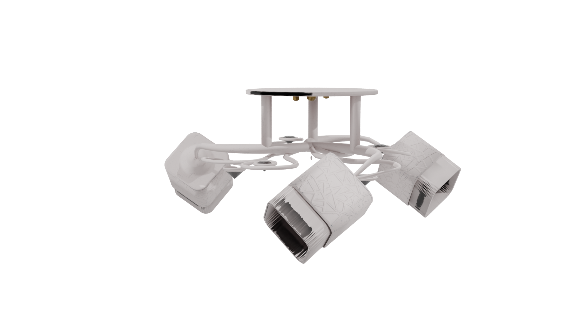 Modern Ceiling Lamp 3D Model - Professional 3D Model Render 3