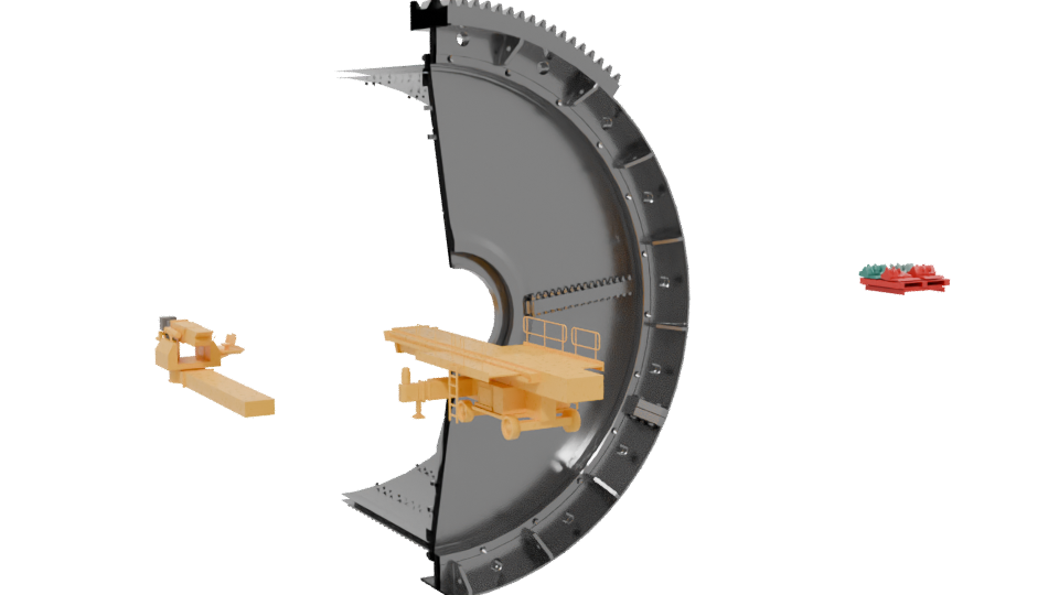 Advanced Industrial Inspection Drone 3D Model - Professional 3D Model Render 13