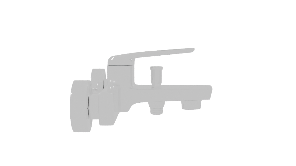 Stylish Bathroom Faucet 3D Model - Professional 3D Model Render 8