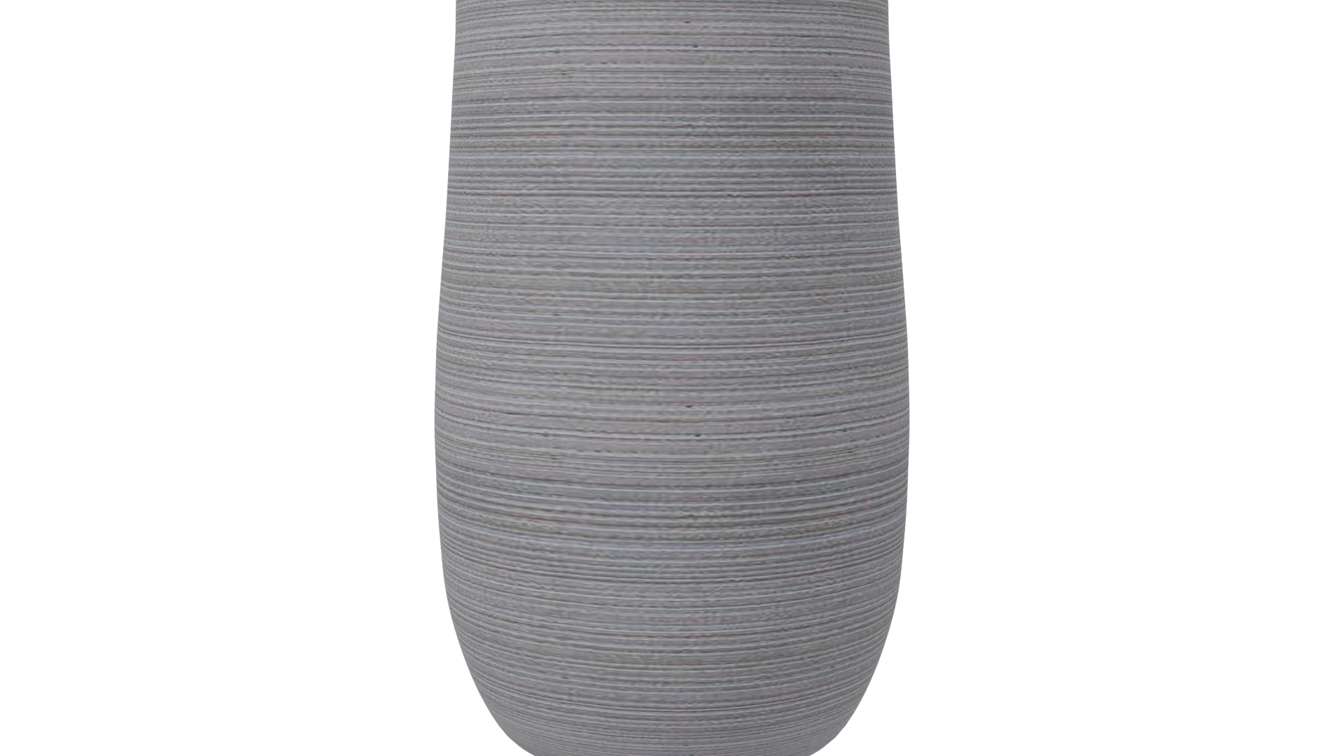 Tall Taupe Fiber Planter 3D Model - Professional 3D Model Render 22