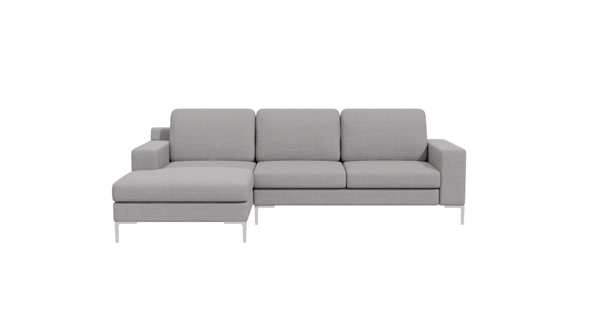 Contemporary L-Shaped Sofa 3D - Professional 3D Model Render 11