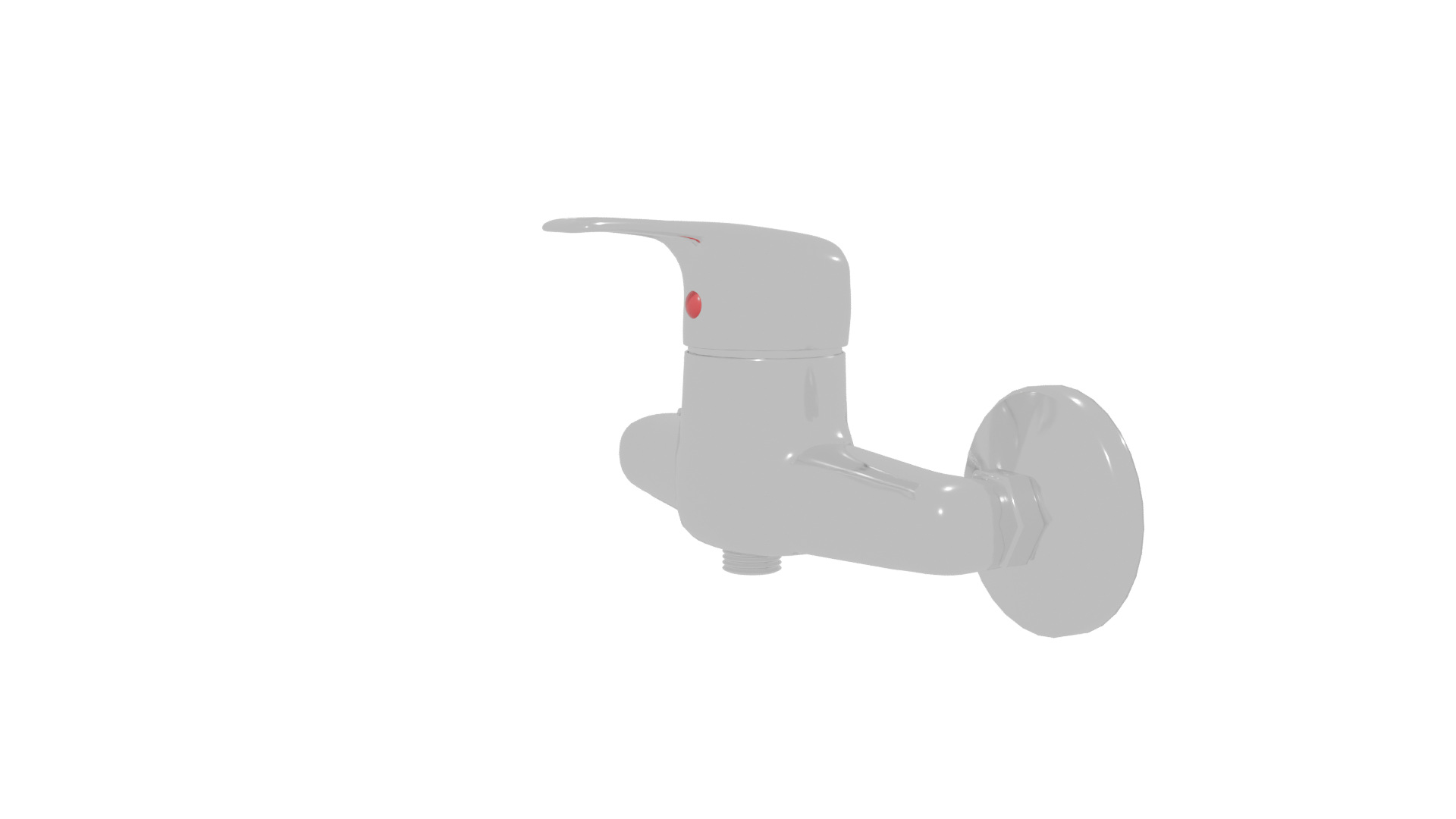 Stylish Bathroom Faucet 3D Model - Professional 3D Model Render 13