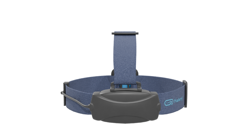 Stylish Blue Fabric Headlamp 3D Model - Professional 3D Model Render 5