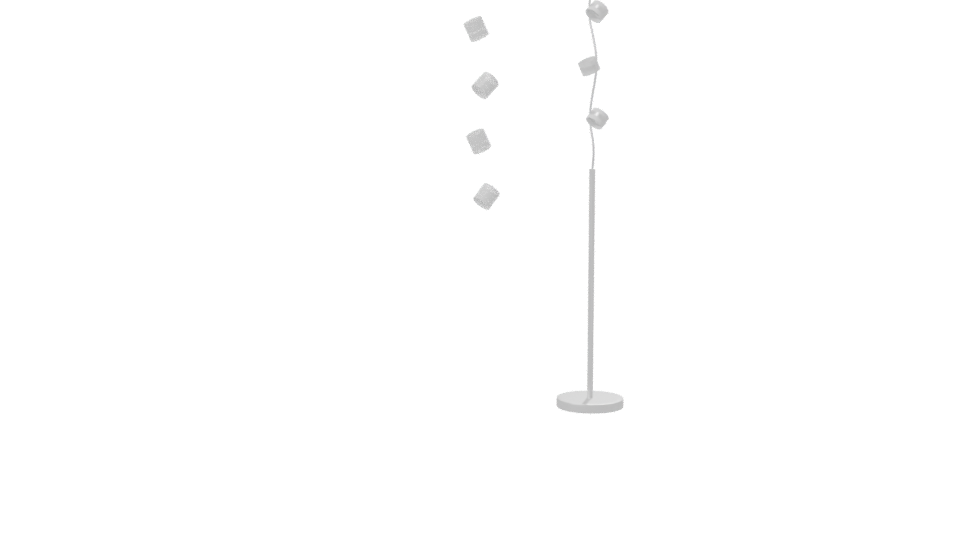 Elegant Modern Floor Lamp 3D Model - Professional 3D Model Render 7