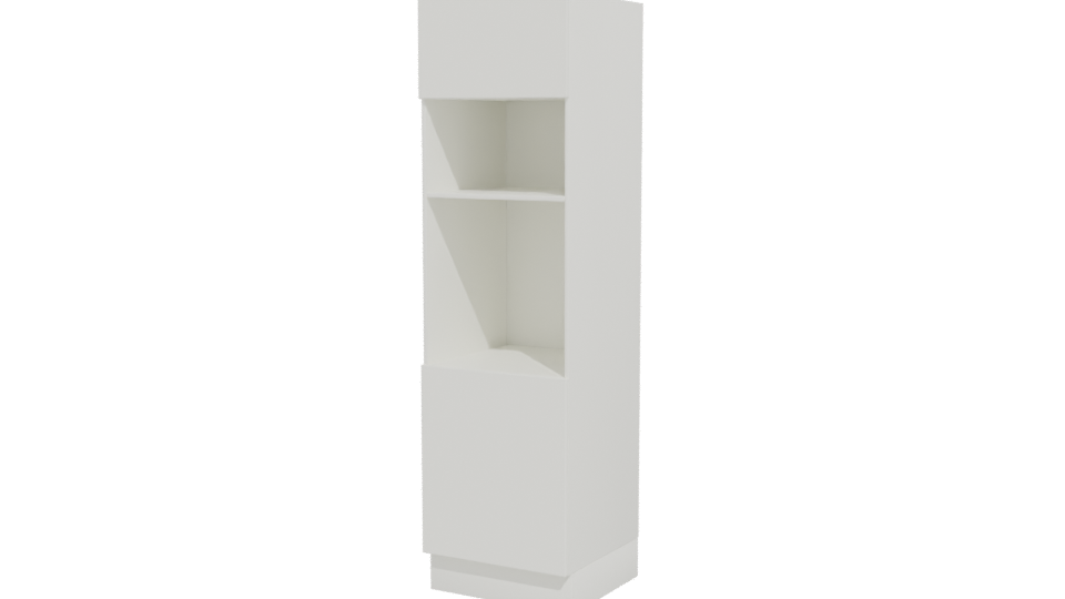 Modern Vertical Storage Unit 3D - Professional 3D Model Render 12