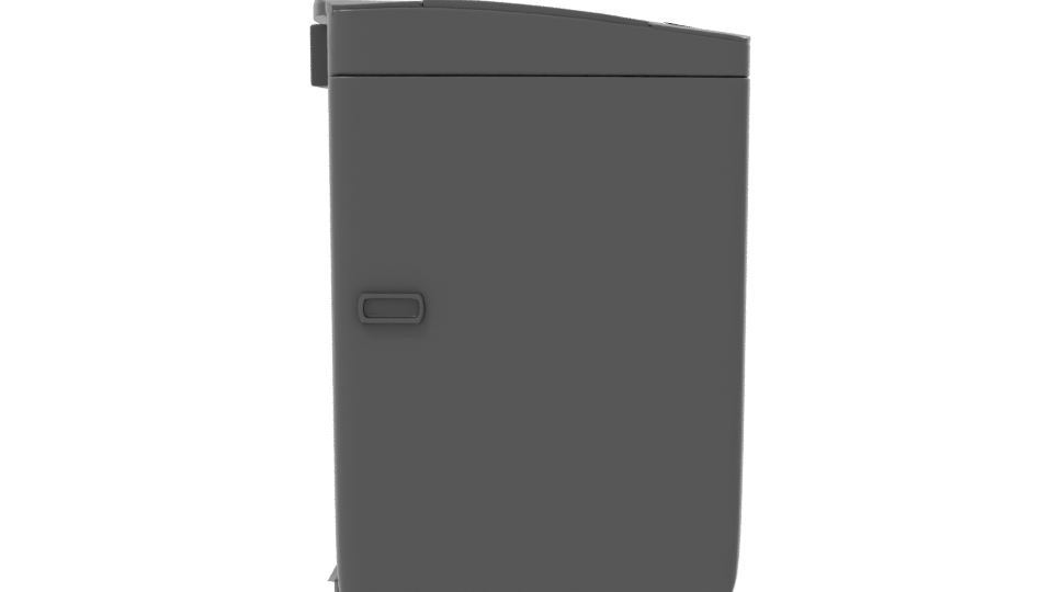 Top Load Washing Machine Model - Professional 3D Model Render 8