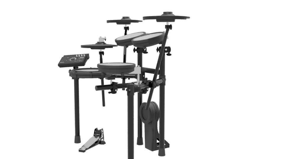 Electronic Drum Set Model 3D - Professional 3D Model Render 13