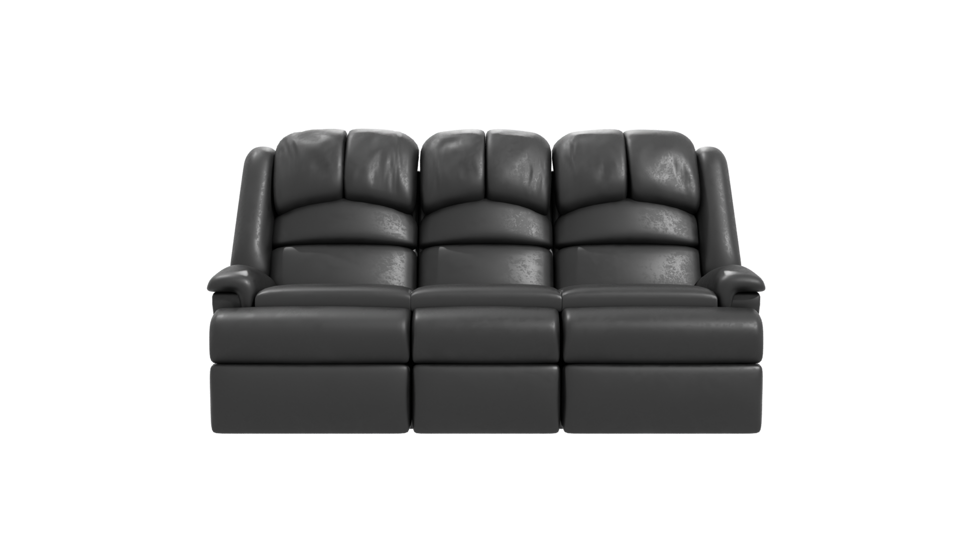 Luxurious Reclining Sofa Model - Professional 3D Model Render 11
