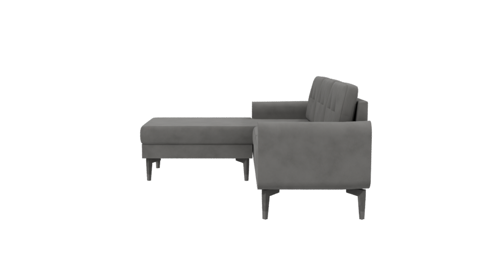 Stylish Modular Sofa 3D Model - Professional 3D Model Render 2