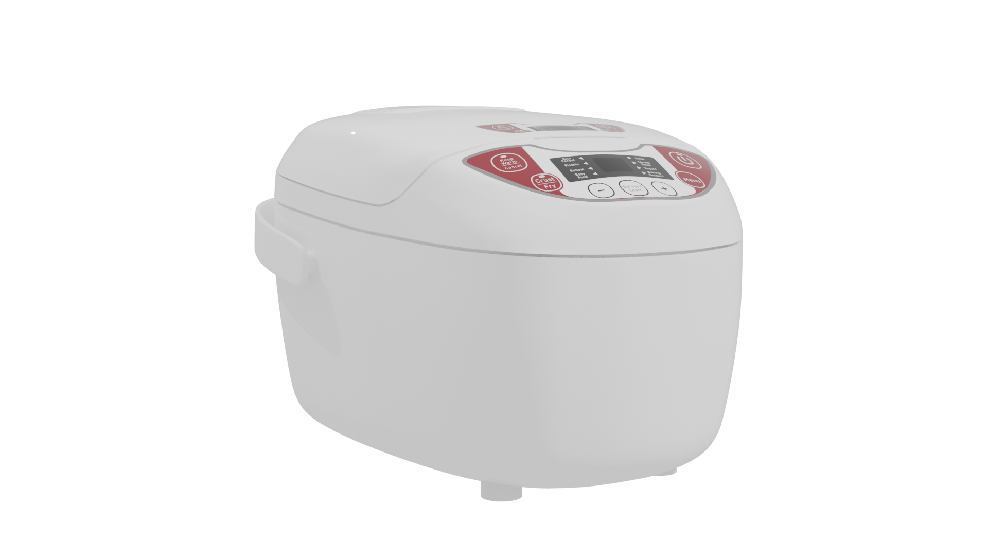 Compact Multicooker 3D Model - Professional 3D Model Render 22