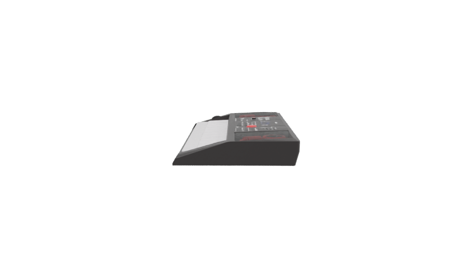 Casio CT-X3000 Keyboard 3D Model - Professional 3D Model Render 2