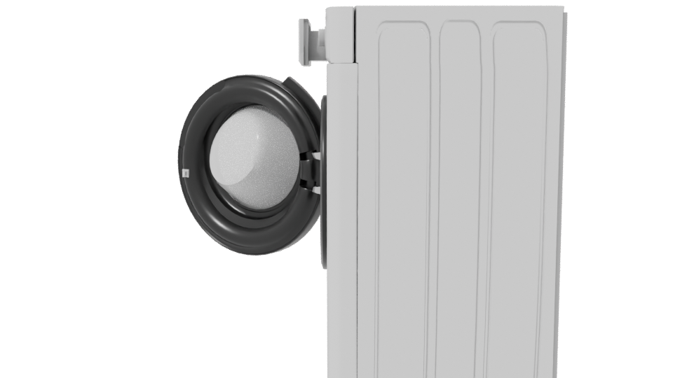 Realistic Household Dryer 3D Model - Professional 3D Model Render 2