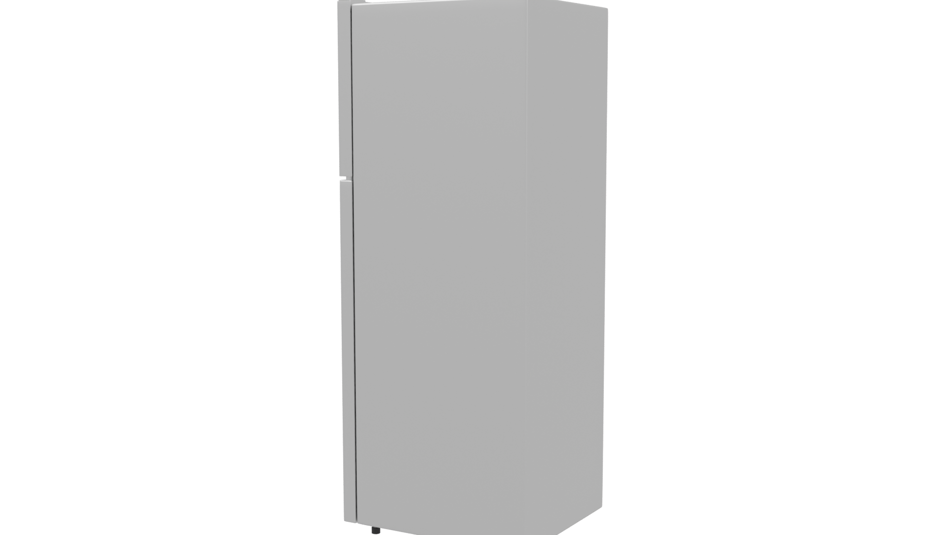 Sleek Modern Refrigerator 3D Model - Professional 3D Model Render 3