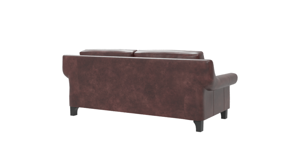 Elegant Leather Sofa 3D Model - Professional 3D Model Render 6