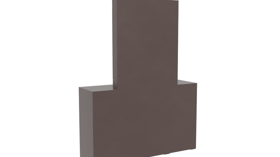 Stylish Modern Bedroom Dresser with Mirror 3D Model - Professional 3D Model Render 4