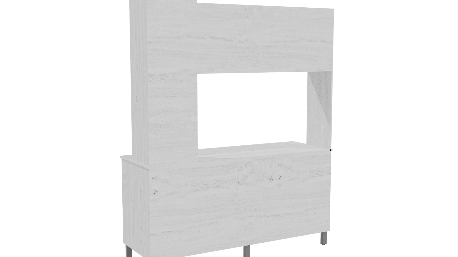 Stylish Kitchen Storage Unit 3D - Professional 3D Model Render 19