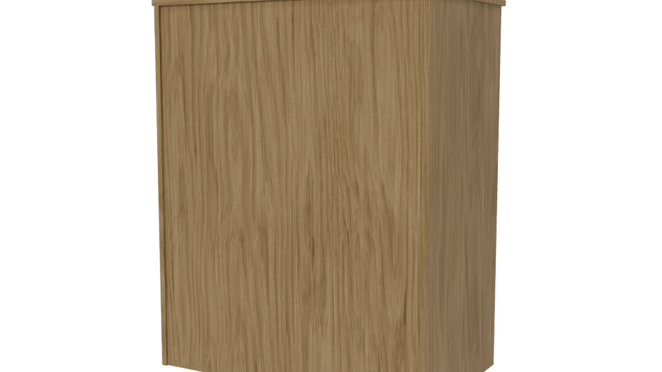 CEDENO 4-Drawer Modern Dresser 3D - Professional 3D Model Render 6