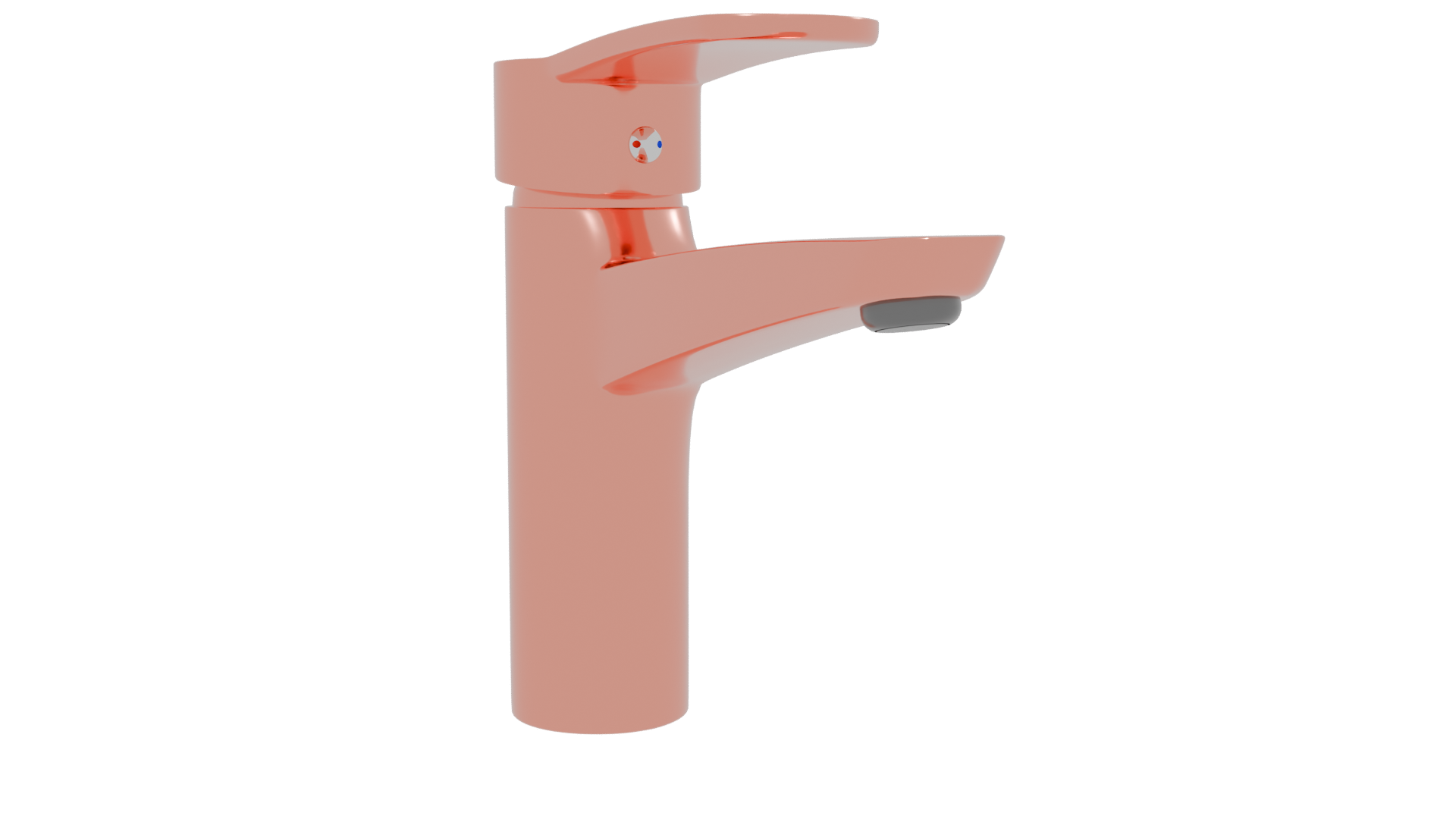 Sleek Modern Faucet 3D Model - Professional 3D Model Render 25