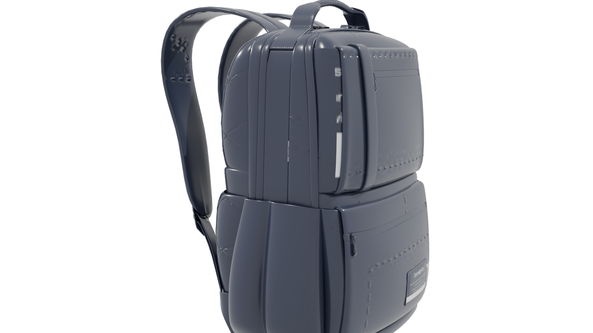 Stylish Modern Backpack 3D Model - Professional 3D Model Render 9