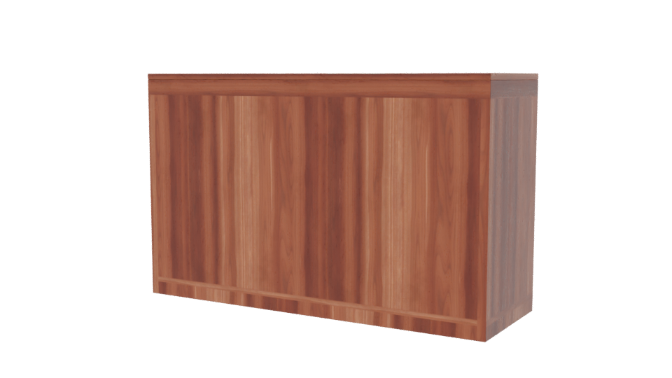 Stylish Wooden Console Table 3D - Professional 3D Model Render 6