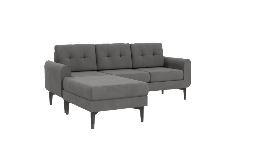Stylish Modular Sofa 3D Model - Professional 3D Model Render 10