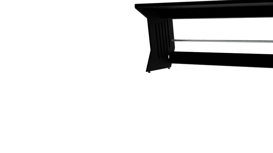 Stylish Modern Rectangular Table 3D - Professional 3D Model Render 12