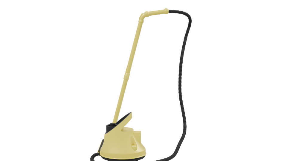 Stylish Steamer Cleaning Device 3D - Professional 3D Model Render 2