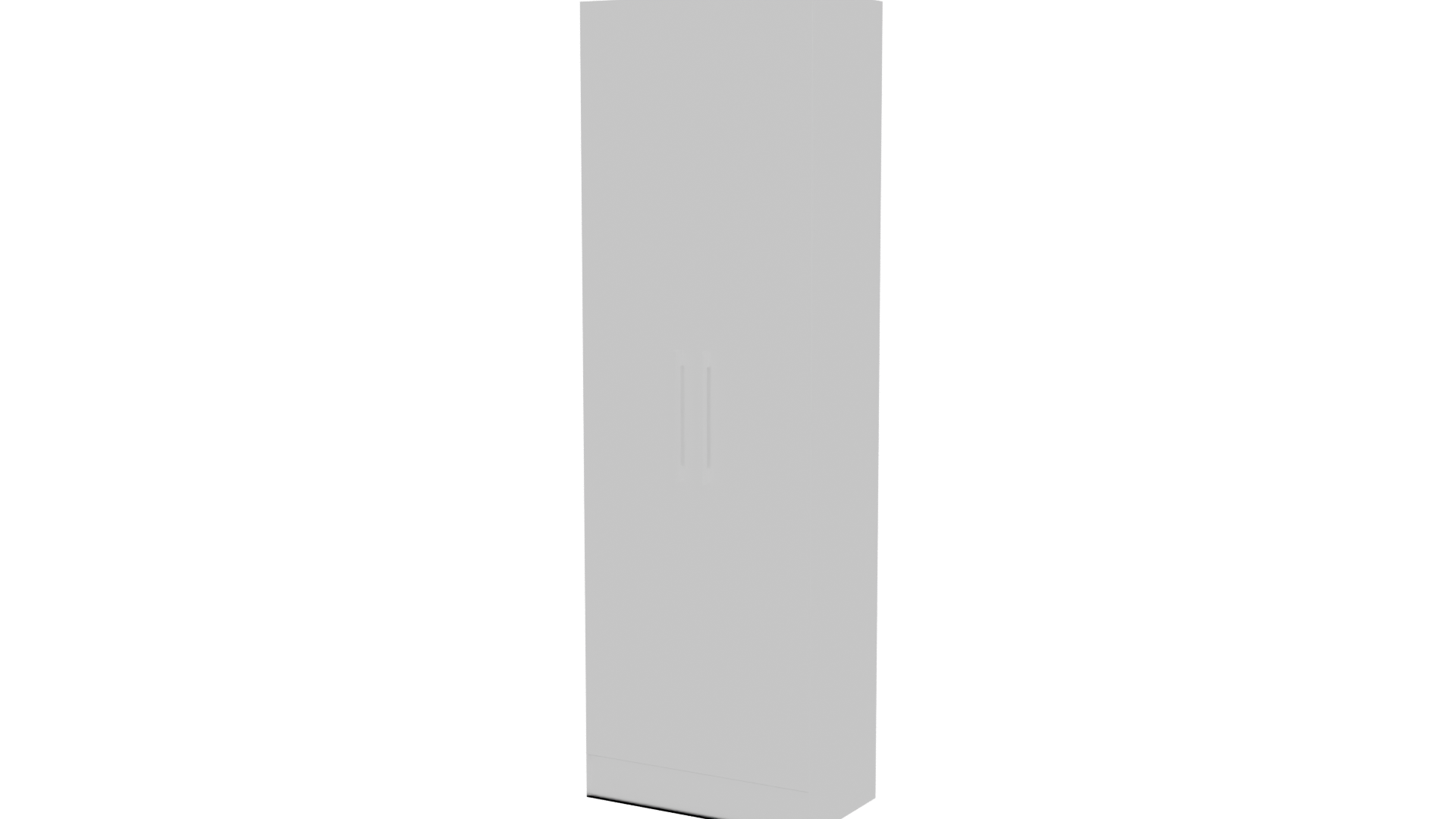 Sleek Modern Wood Wardrobe 3D Model - Professional 3D Model Render 12