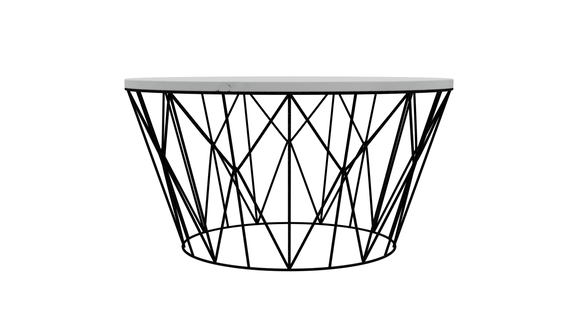 Stylish Round Coffee Table 3D - Professional 3D Model Render 22