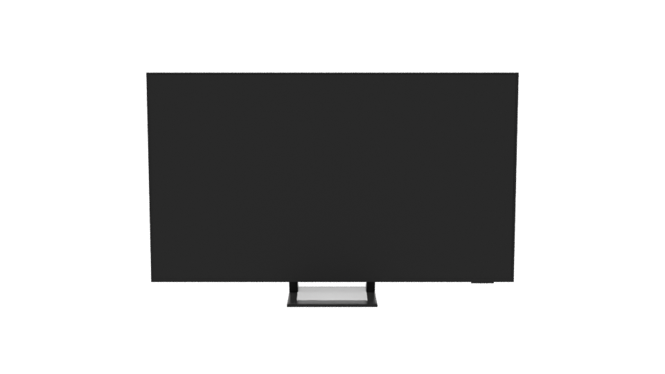 Sleek Modern Television 3D Model - Professional 3D Model Render 11