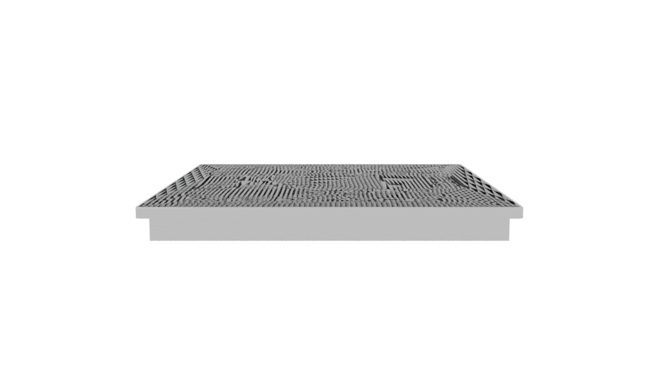 Sleek Induction Cooktop 3D Model - Professional 3D Model Render 8