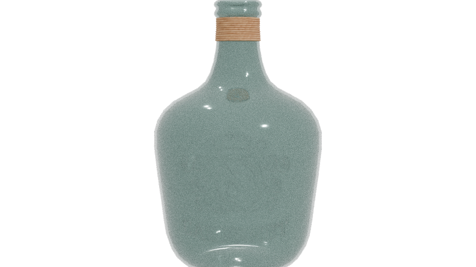 Botella Cabernet with Raffia 3D Model - Professional 3D Model Render 11