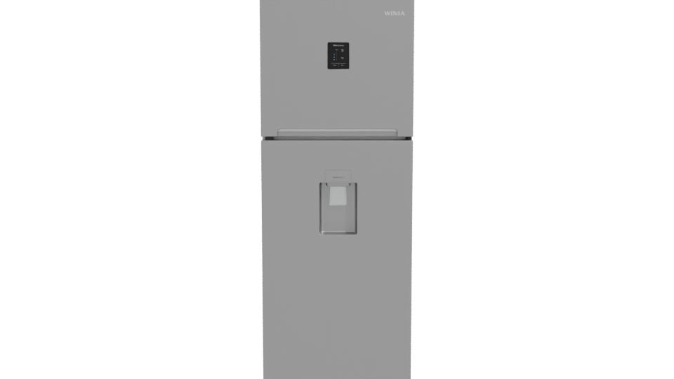 Top Mount WINIA Refrigerator 3D Model - Professional 3D Model Render 11