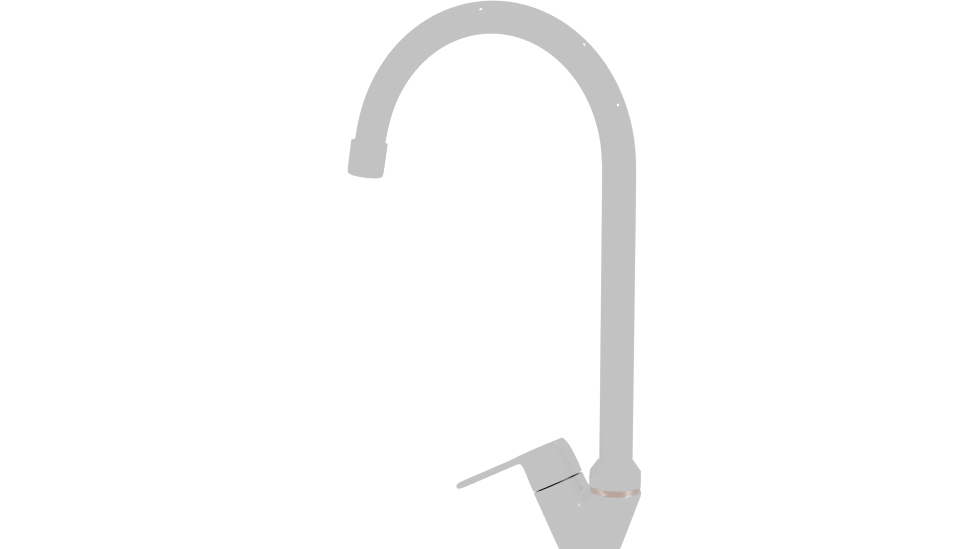 Stylish Modern Floor Lamp 3D - Professional 3D Model Render 3