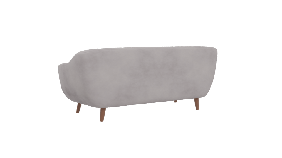 Elegant Modern Sofa Model 3D - Professional 3D Model Render 4