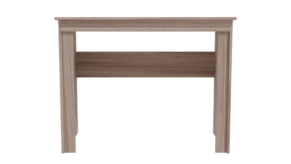 Stylish Minimalist Wooden Desk 3D - Professional 3D Model Render 11