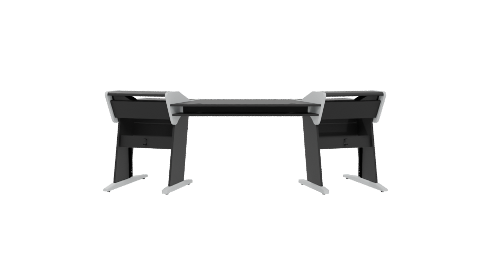 Contemporary Office Desk 3D Model - Professional 3D Model Render 5