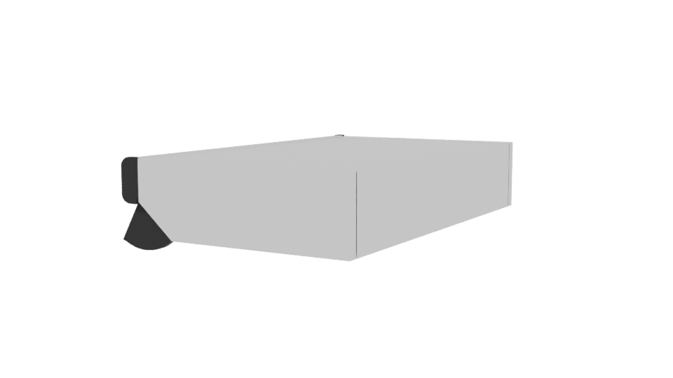 Conventional Campana Hood 3D Model - Professional 3D Model Render 3