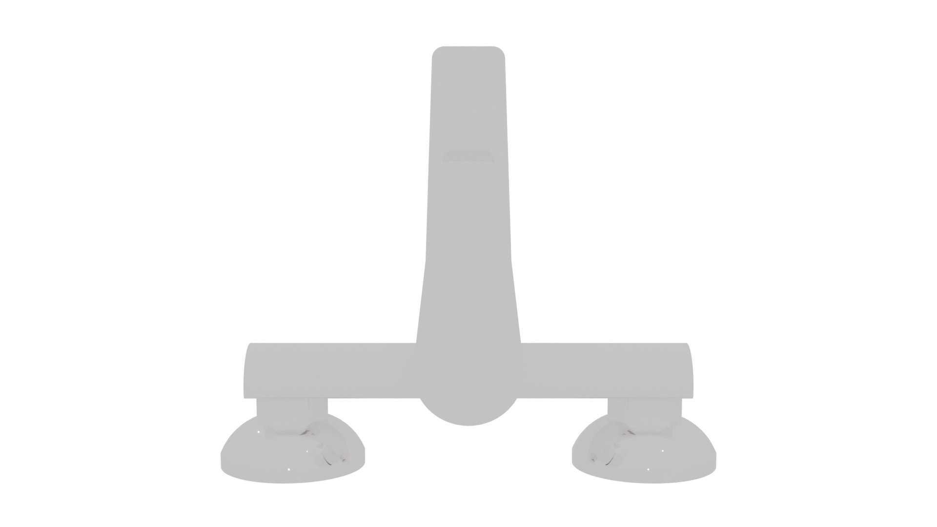 Sleek Modern Kitchen Faucet 3D Model - Professional 3D Model Render 5