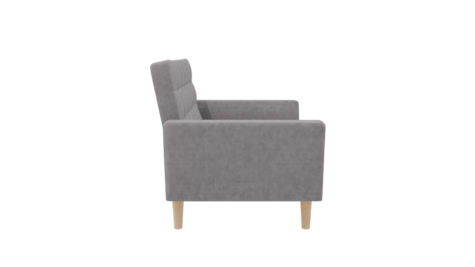 Contemporary Two-Seat Sofa 3D Model - Professional 3D Model Render 8